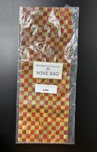 MACKENZIE CHILDS Courtly Check GIFT WINE BAG Orchard Check New In Packag... - £26.76 GBP