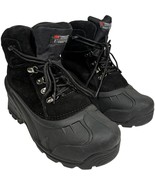 Falls Creek Blizzard Black Suede Thinsulate LaceUp Snow Winter Boots men... - €31,72 EUR