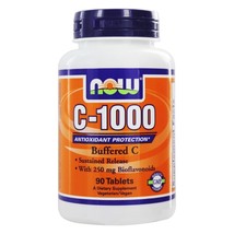 NOW Foods Vitamin C1000 Complex, 90 Tablets - $13.09