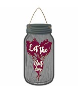 Let The Beet Drop Novelty Metal Mason Jar Sign - £14.34 GBP