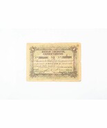 1910 Timor 1 Pataca Note Banco Nacional Ultramarino Portuguese VG P#1 - $319.37 CAD