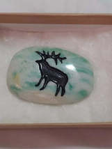 GeoCentral Tribal Elk Rune Stone – Strength, Protection &amp; Grounding Ener... - $4.95