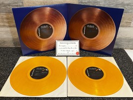 Elvis Commemorative Album w/ Yellow Vinyl Double LP &amp; Certificate of Ownership! - £27.05 GBP