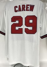 Rod Carew Signed Autographed M&amp;N California Angels Baseball Jersey - Mue... - $199.99
