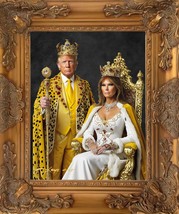 Wall Art of Donald J. Trump The 45/47 President. Golden KINGS - $10,395.00