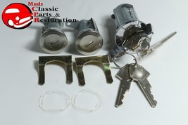 73-85 Chrysler Dodge Plymouth Ignition &amp; Door Lock Kit w/tilt, telescope - £34.00 GBP