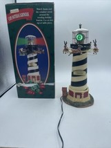 Vintage Mr. Christmas Holiday Cape Hatteras  Lighthouse decor - Lighted, Sound - £31.16 GBP