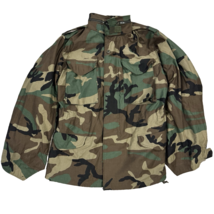 US Military Cold Weather Field Jacket BDU 8415-01-099-7831 Small Reg Vtg - $39.59