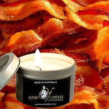 Bacon Eco Soy Wax Scented Tin Candles, Vegan Friendly, Hand Poured - £11.79 GBP+