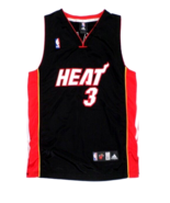 Adidas Miami Heat Stitched NBA Jersey Dwayne Wade #3 Sz 50 (40&quot; chest me... - $52.80 CAD