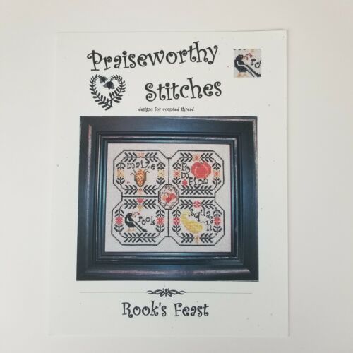 Praiseworthy Stitches Counted Cross stitch chart - Rook's Feast 2017 CHART ONLY - $11.88