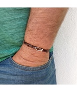 Jesus Fish Bracelet,Braided Leather Bracelet, Handmade, Christian Jewelry - $29.00+