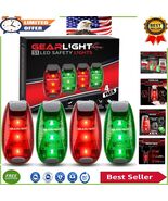 4-Pack Built-To-Last Bike Tail Lights - Bright Red &amp; Green Visibility So... - $490.86 MXN