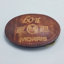 Vintage 1989 MORRIS 60th Anniversary Belt Buckle- Numbered 3 3/4&quot; x 2 5/8&quot; - £13.10 GBP