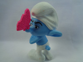 McDonald&#39;s Grouchy Smurf  Toy 2011 Happy Meal Toy - as is - £1.18 GBP