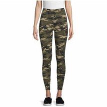 No Boundaries Juniors Camo Ankle Leggings Green Camouflage  Size XL (15-17) - $12.86