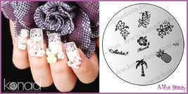 Konad Stamp Nail Art Decal Image Plate M29 Aloha Baby - $10.89