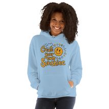 Create Your Own Sunshine Cute Smile Face Sun Happy Smiling Unisex Hoodie... - $35.63+