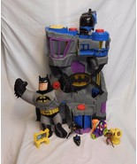 Fisher Price Imaginext BATCAVE DC Large Batman PlaySet + Robin + Talking... - $14.87