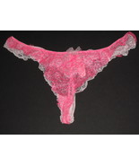 Victoria's Secret Dream Angels  Crystal Chantilly Lace Low Rise V-String... - $32.50