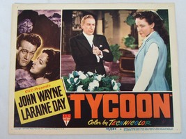Tycoon 1947 Lobby Card 11x14 Movie Poster #4 John Wayne Lorraine Day - £38.82 GBP