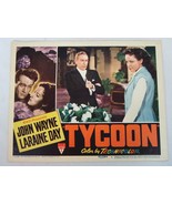 Tycoon 1947 Lobby Card 11x14 Movie Poster #4 John Wayne Lorraine Day - £38.93 GBP