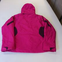 Columbia WL4024 Omni-Shield Women's Pink Full Zip Snap Hoodie Jacket Size XL image 2
