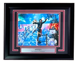 Asuka Signed Framed 8x10 WWE Photo Fanatics - $135.79