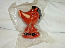 PUMBAA  from Lion&#39;s King mini bobble head  New in Package  2003 - £10.26 GBP