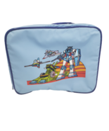 VINTAGE GUNDAM VOLTRON GOBOTS KO ROBOT VINYL SOFT LUNCH BOX KIT CASE W/ THERMOS - $71.25