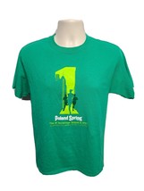 2015 NYRR Poland Spring Marathon Kickoff Central Park Adult Small Green TShirt - $19.80