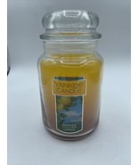 Yankee Candle Sicilian Lemon Scented 22 Oz Large Jar Single Wick New - £15.01 GBP