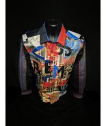 Robert Graham Jomaduru Colorful Long Sleeve Shirt Size Large - $471.85 CAD
