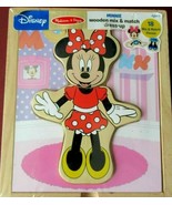 Melissa & Doug Minnie Wooden Mix & Match Dress-Up NEW~SEALED - $9.89