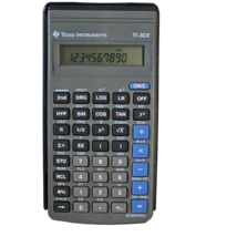 1992 Texas Instrument TI 30x Scientific Calculator 10 Digit Reference Ca... - $9.46