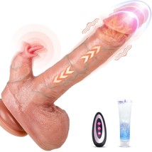 Sex Toys Thrusting Dildo Vibrator - 8.5&quot; Realistic Dildo Adult Toys With Heating - £43.95 GBP