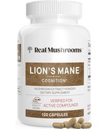 Lion&#39;s Mane, Mushroom Extract Powder, 120 Capsules - $31.45 CAD