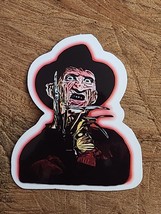 FREDDY KRUEGER STICKER Horror Movie Freddy Sticker Nightmare on Elm Street  - £1.79 GBP