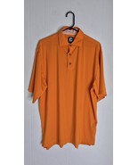FootJoy Golf Polo Shirt XL Orange FJ Jersey Performance Short Sleeve Gol... - $408.17 MXN