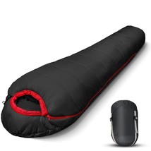 Sleeping Bag for Travel Outdoor Hiking and Camping Men and Women (-5℃) - £95.49 GBP