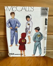 McCall's Vintage Fashion Sewing Crafts Kit #4559 1989 Kids Sleepwear - $9.99