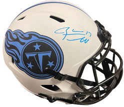 Ryan Tannehill signed Tennessee Titans Lunar Eclipse Speed FS Rep Helmet #17- Be - £216.45 GBP