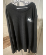 QuickSilver Long Sleeve T-Shirt-Boys XL Grey - $375.29 MXN