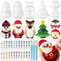 Poen 12 Pack Christmas Slow Rise Squeeze Soft Toy Kids Xmas Crafts - $289.13 MXN