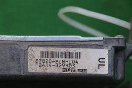 02 Programmed Civic 1.7 MT ECU PCM Engine Control Module & Immo 37820-PLM-L04 image 3
