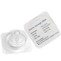 Sterile Syringe Filters Pes 25 Mm Diameter 0.22 Um Pore Size Individually - $38.99