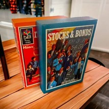 VTG Bookshelf Game Stocks &amp; Bonds 1974 And It takes Two NBC Board Games Complete - £23.69 GBP