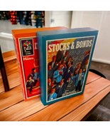 VTG Bookshelf Game Stocks &amp; Bonds 1974 And It takes Two NBC Board Games ... - $29.65