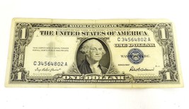 1957  Silver Certifcate $1 Bill 202102158 - £4.55 GBP
