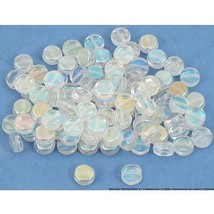 100 Clear Czech Glass Spacer Beads Beading Parts 6mm - $9.31